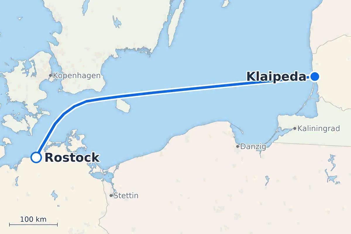 Rostock - Klaipeda
