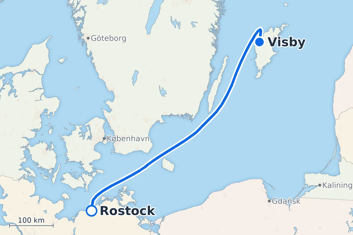 Rostock - Visby